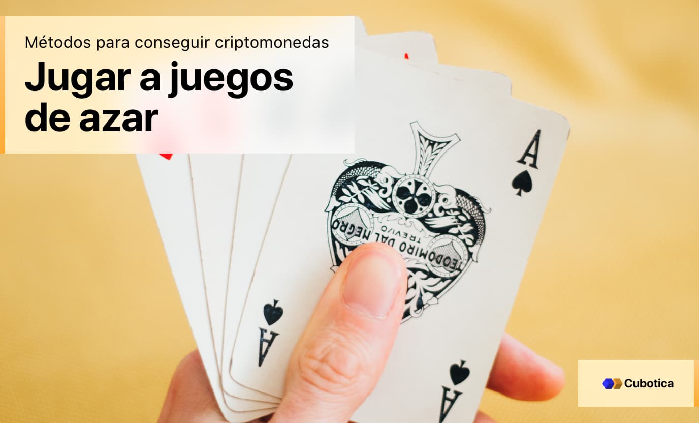 métodos para conseguir criptomonedas: Juegos de azar