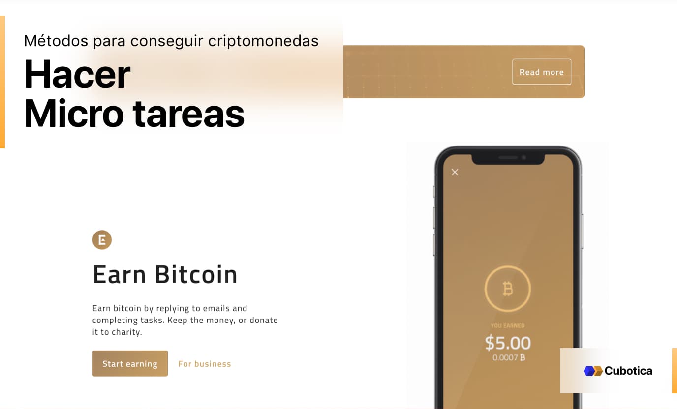 métodos para conseguir criptomonedas: Micro tareas