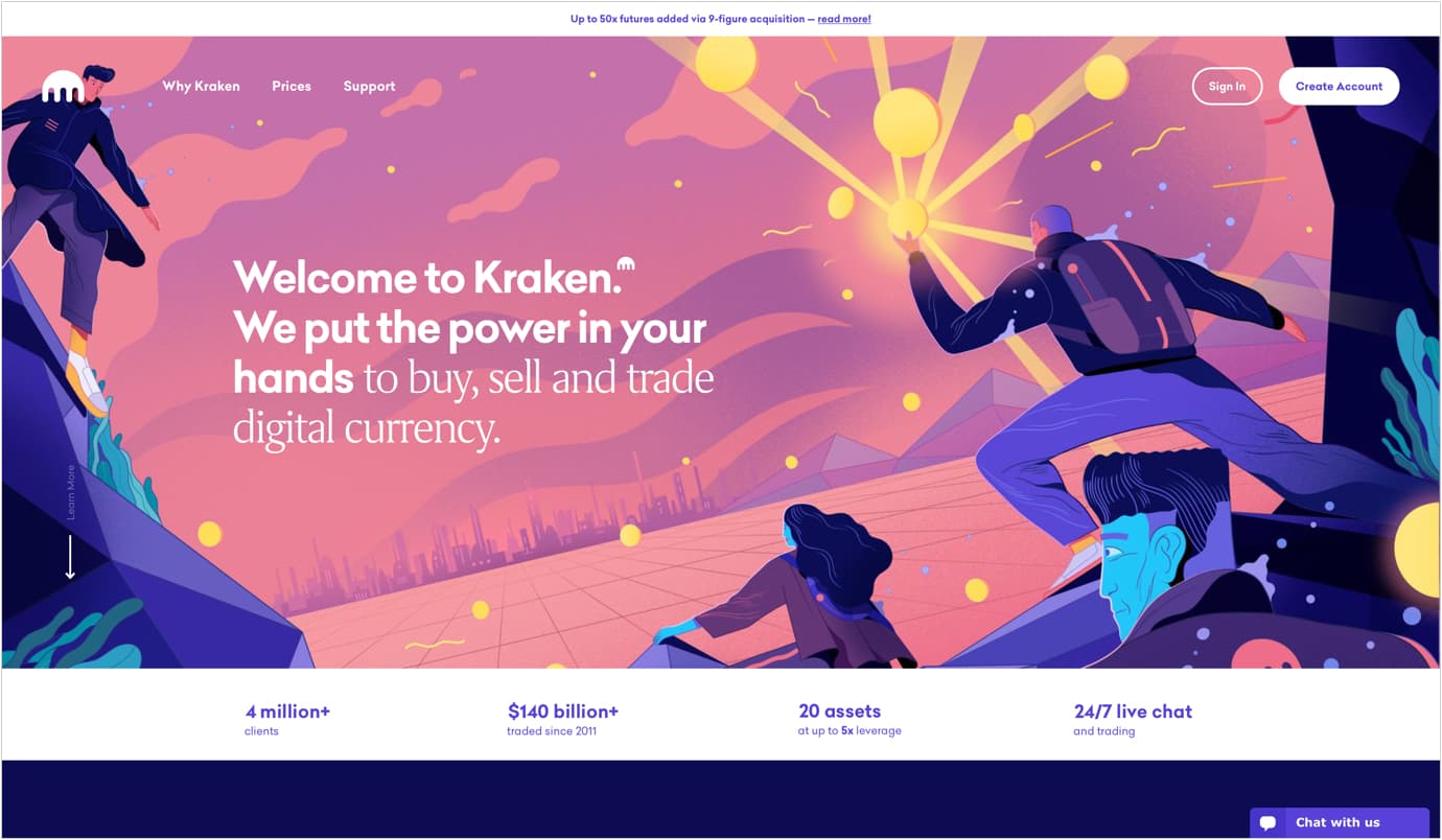 Exchange Kraken Exchange Kraken
