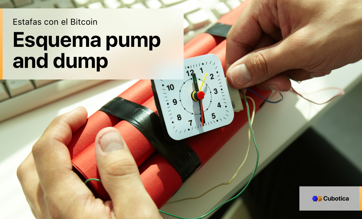 estafas con el Bitcoin más frecuentes: Esquema pump and dump
